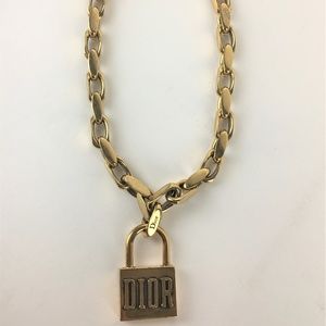 Christian Dior Aged Gold Lucky Locket 